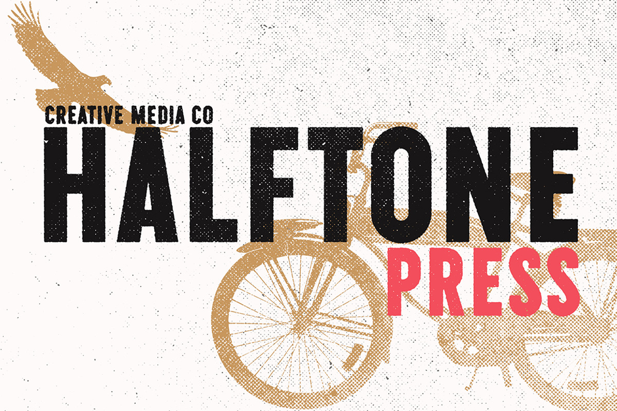 Halftone Texture Press