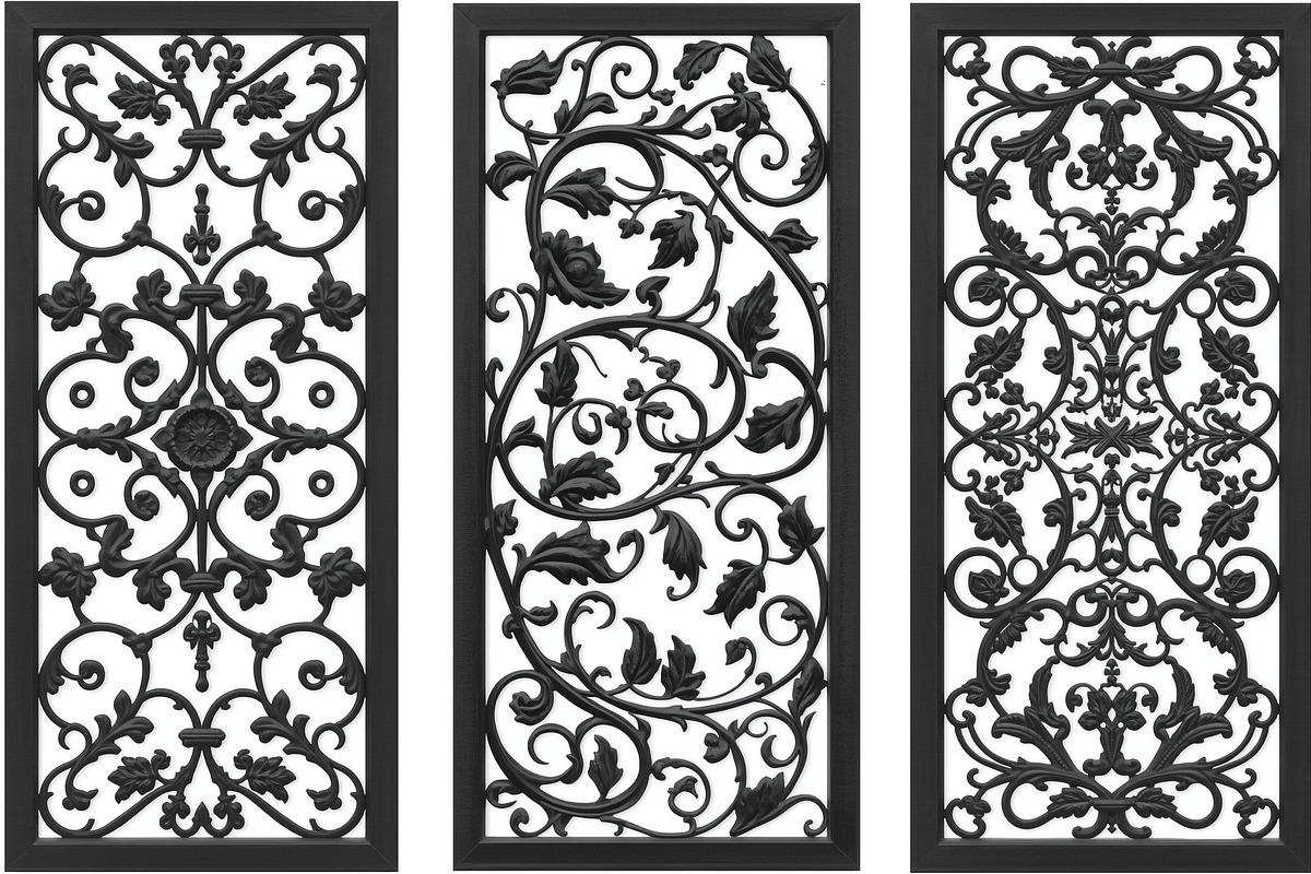 Elegant Lasercut Panel Vector Bundle, an Illustration by yasushie (Photo 17 of 21)