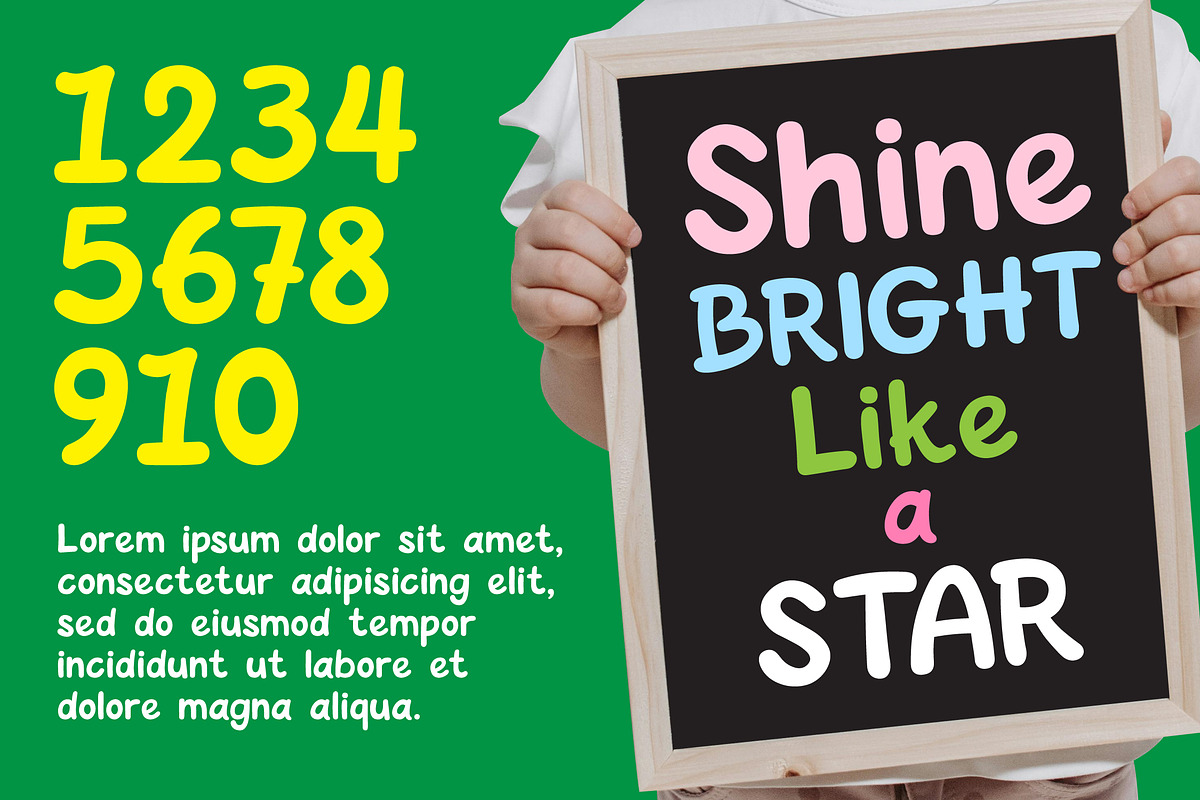 Gummy Dance - Display Font, a Font by Mily Studio (Photo 8 of 10)