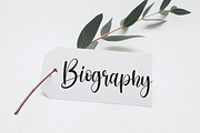 Calligraphy | Script Font, a Script Font by Scratchones (Thumbnail 5 of 6)