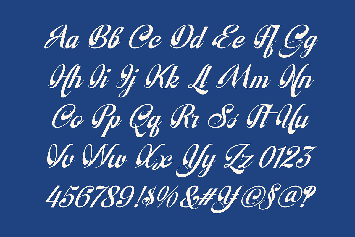 Remonta del Caido - Classic Script, a Script Font by Marvadesign (Photo 8 of 10)