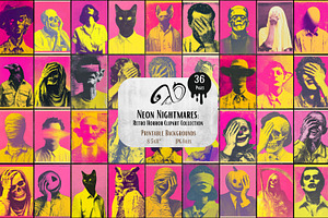 Neon Nightmares: Retro Horror