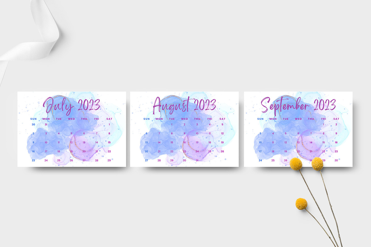 Canva Daily-Weekly-Monthly Planner, a Stationery Template by Ultimate Template Shop (Photo 4 of 6)