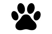 Paw Print SVG Laser Cut File, an Object Graphic by DreamCafeArt (Thumbnail 4 of 4)