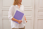 Floral Journal Cover Template, a Magazine Template by Manifesto Design Gallery (Thumbnail 2 of 8)