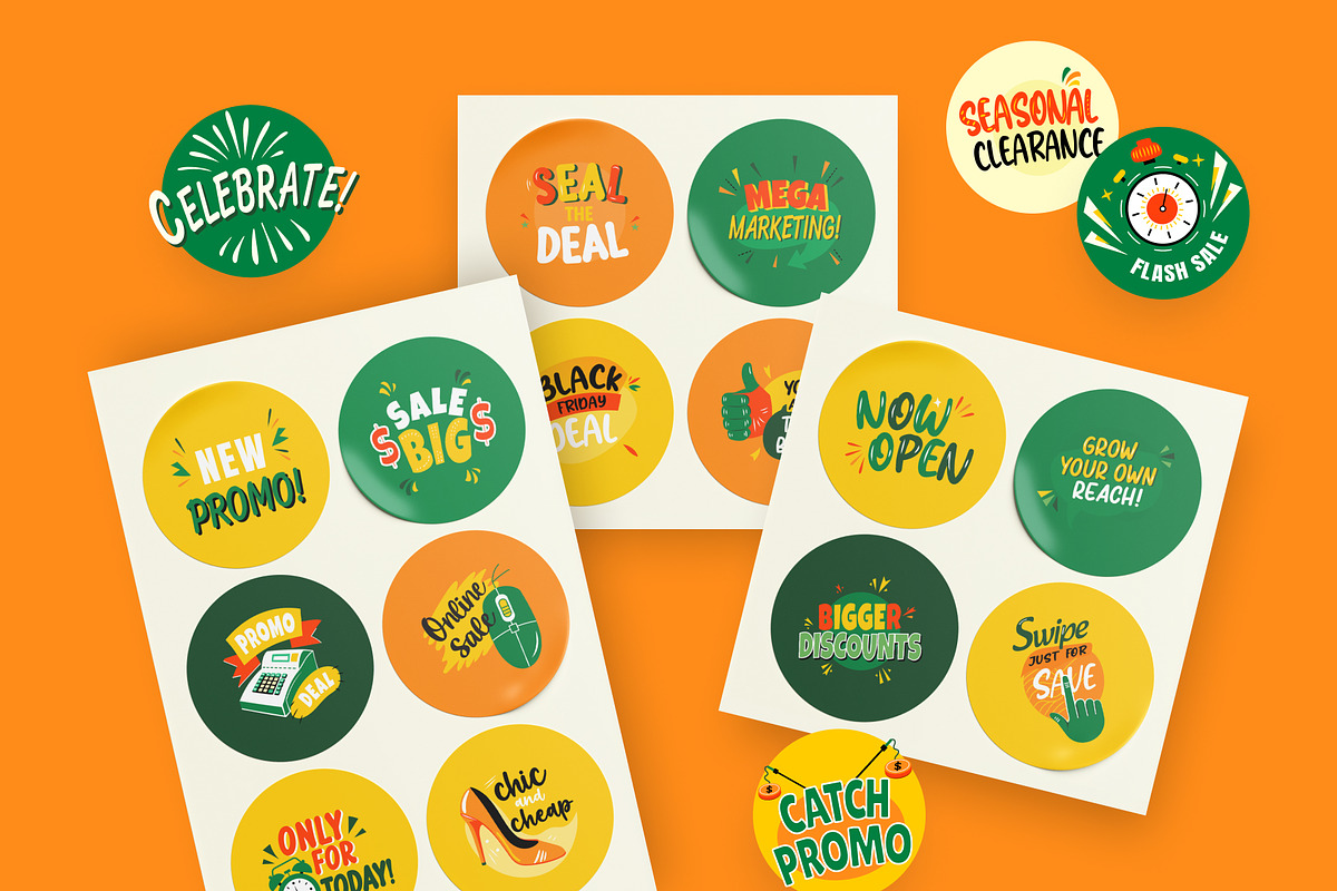 Promotional Stickers, an Emoji Icon by Vectors Market (Photo 3 of 9)