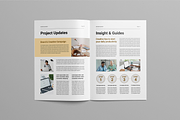 Newsletter | Canva & InDesign, a Magazine Template by Leaflove (Thumbnail 7 of 10)