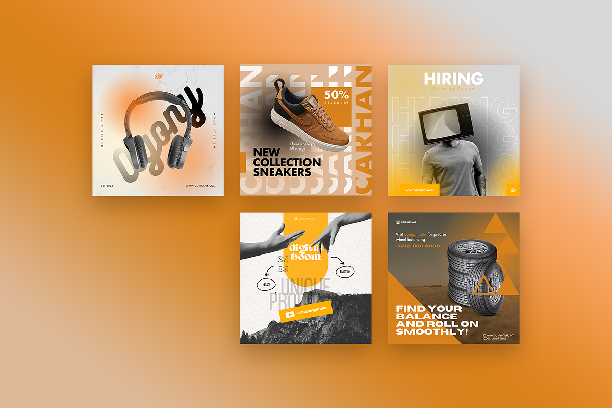 Mookeno | Multi Template, a Social Media Template by Ceaso Store (Photo 4 of 9)