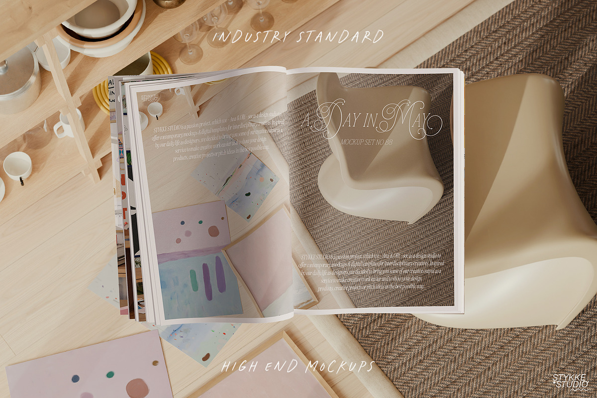 A DAY IN MAY | frame mockup, a Household Mockup by Stykke Studio