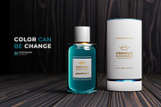 Premium Perfume Logo Mockup, a Packaging Mockup by Modaldesain (Thumbnail 2 of 5)
