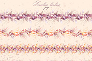 Autumn Floral Watercolor Clipart, a Decorative Illustration by LenArt (Thumbnail 15 of 18)