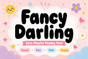 Fancy Darling, a Slab Serif Font by Wow Magic (Thumbnail 1 of 5)