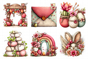 Boho Easter Elements Bundle, an Illustration by Daily.Designs (Thumbnail 8 of 8)