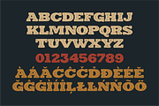 DAMADORE TYPEFACE, a Slab Serif Font by 24Design Studios (Thumbnail 7 of 7)
