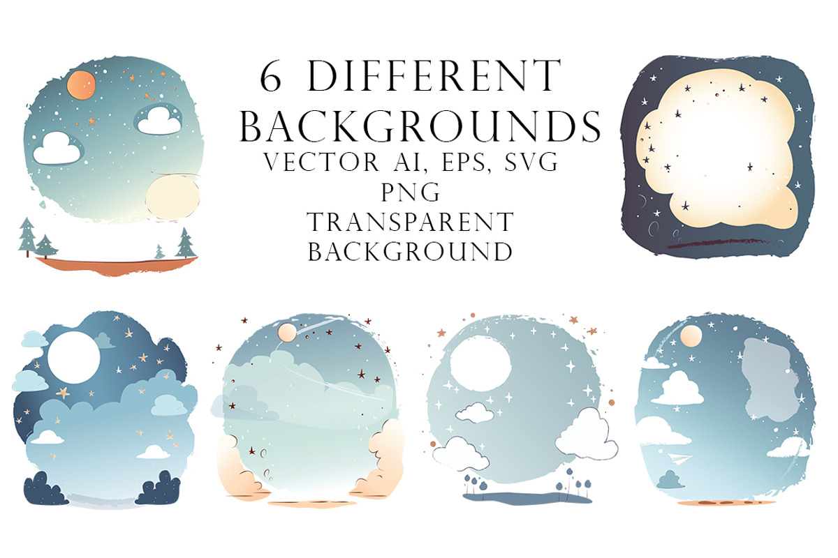 Father Day Vector Illustrations, an Object Graphic by Evgeniia (Photo 4 of 10)