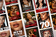 Holidays Instagram Medspa Templates, a Social Media Template by DesignsbyMariaStudio (Thumbnail 5 of 10)