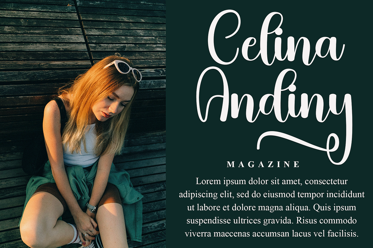 Satuday, a Handwritten Font by FreshTypeINK (Photo 6 of 7)