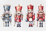 Christmas Nutcracker PNG Clipart, an Illustration by Moon Studio (Thumbnail 4 of 13)
