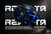 Revolta - Tech Display Font, a Sans Serif Font by Vesvocrea (Thumbnail 4 of 8)