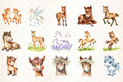 Whimsical Baby Horse clipart, an Illustration by DreamCafeArt (Thumbnail 2 of 5)
