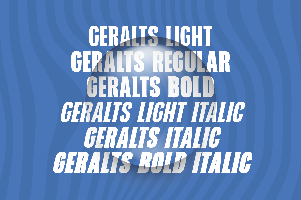 Geralts – Condensed Display Font, a Sans Serif Font by Fikryal Studio (Photo 11 of 13)