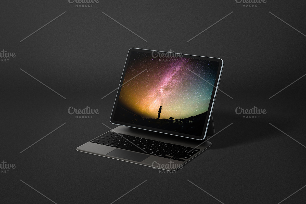 iPad Pro Tablet Screen Mockup, an iPad Mockup by professorinc (Photo 3 of 13)
