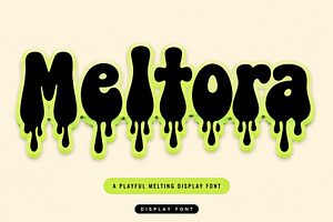 Meltora, a Slab Serif Font by Wow Magic