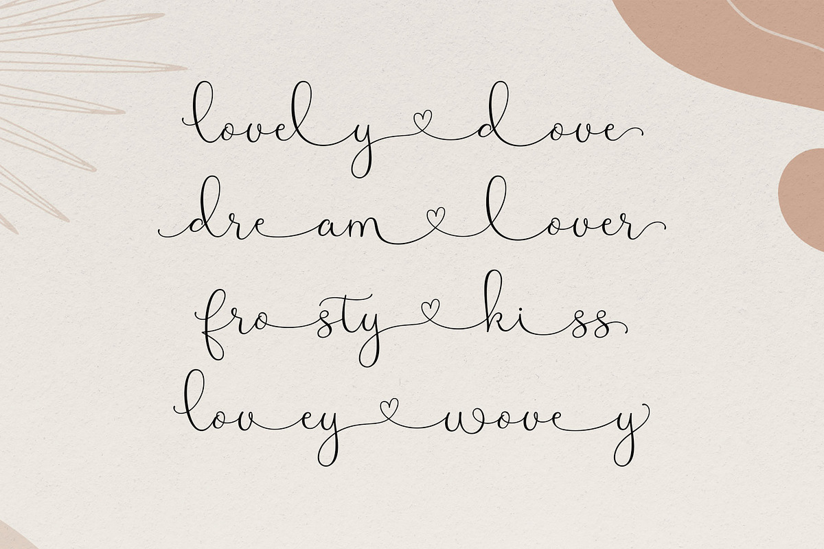 Bringelo Handwritten Wedding Font, a Script Font by moriztype (Photo 11 of 15)