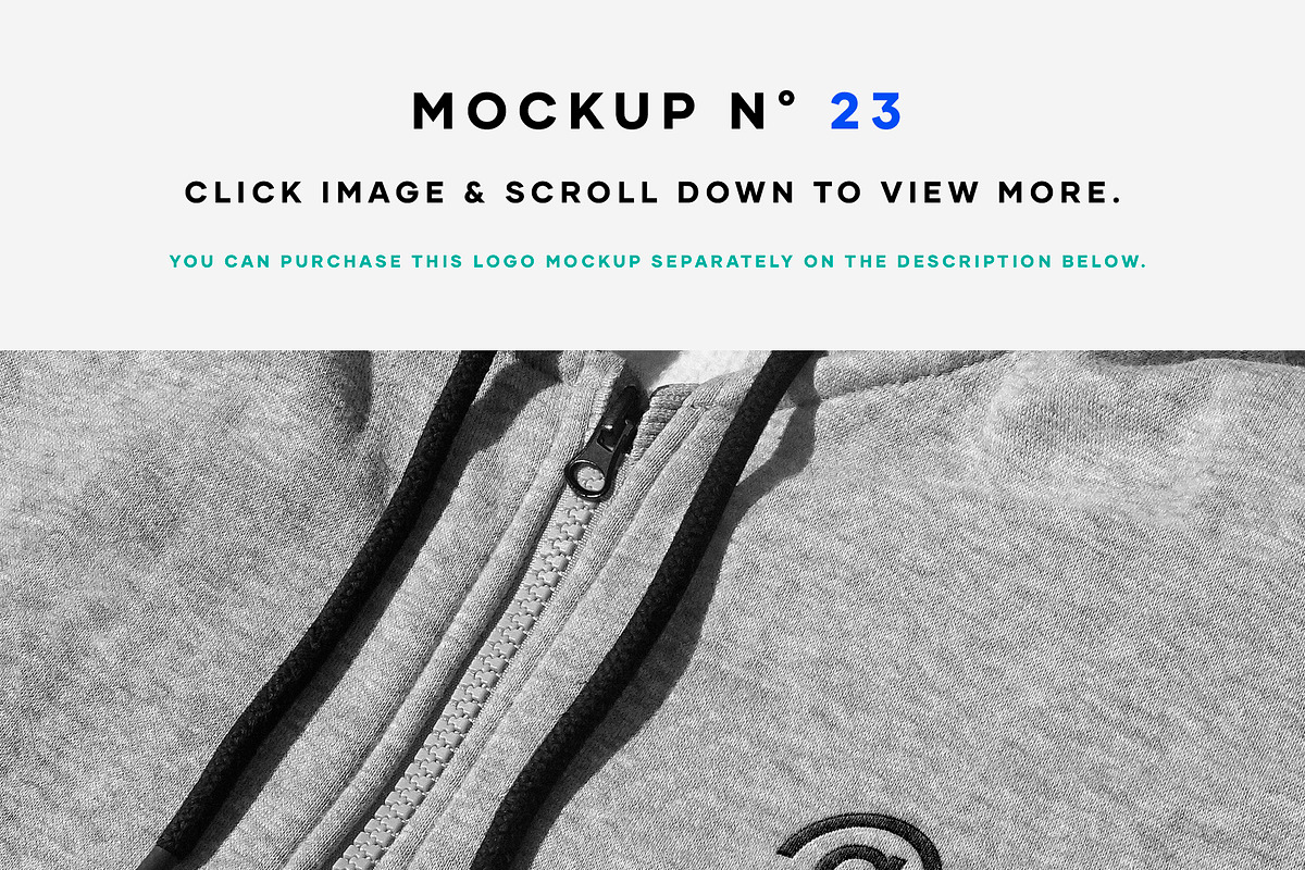 25 Apparel Tag & Labels Logo Mockups, a Hoody Mockup by Asylab (Photo 27 of 30)