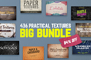 436 Practical Textures Pack 84% Off, a Texture Graphic by Design Panoply (Thumbnail 1 of 12)