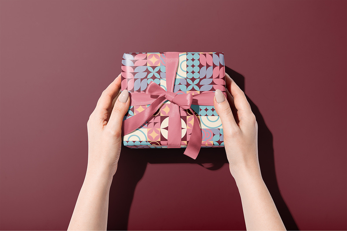 Pastel Geometry Pattern DIY, an Object Graphic by Kandella's Art (Photo 7 of 12)