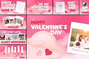 Valentine's Day Typography | DaVinci, a Templates & Theme by FlashFXbox