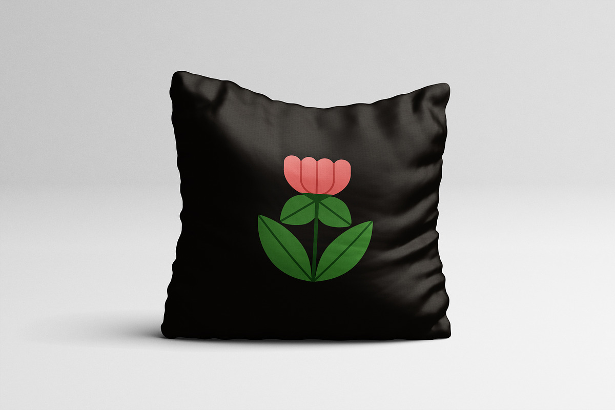 Abstract floral icons, flowers set, a Decorative Illustration by Good Studio (Photo 11 of 13)