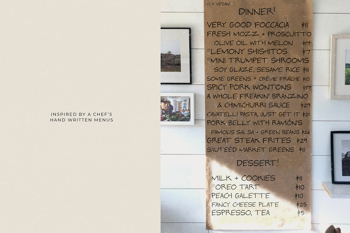 DAMBULEFF Minimal Handwritten Font, a Sans Serif Font by ALunadoki Design (Photo 6 of 6)
