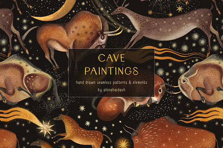 Cave paintings | Patterns & elements