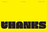 Yourbold - Bold Font, a Font by limitype (Thumbnail 12 of 12)
