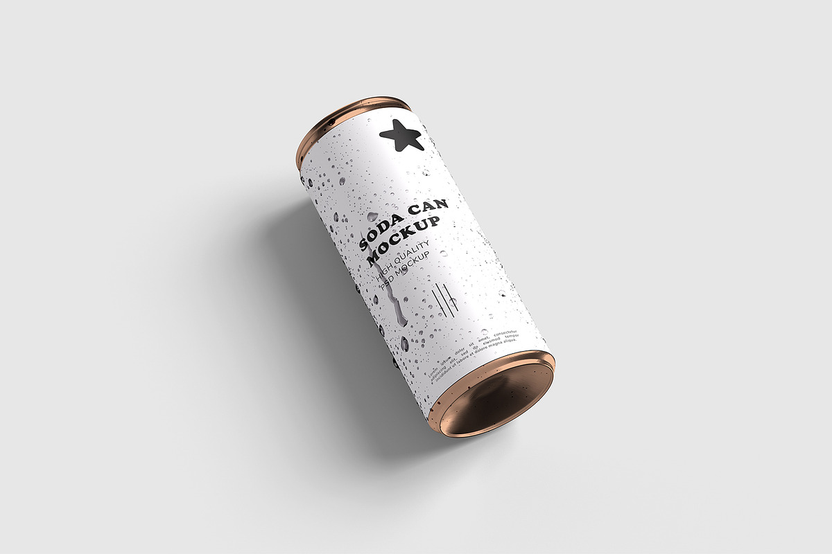 Soda Can Mockup, a Packaging Mockup by graphicpages (Photo 7 of 15)