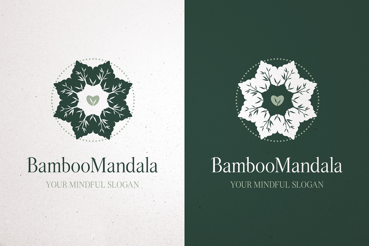 Yoga Logo Template | Canva & AI preview 3