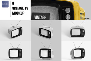 Vintage Tv Mockup Tv, Tv Mockup