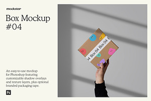 Packaging Box 04 Mockup, a Packaging Mockup by mockstar