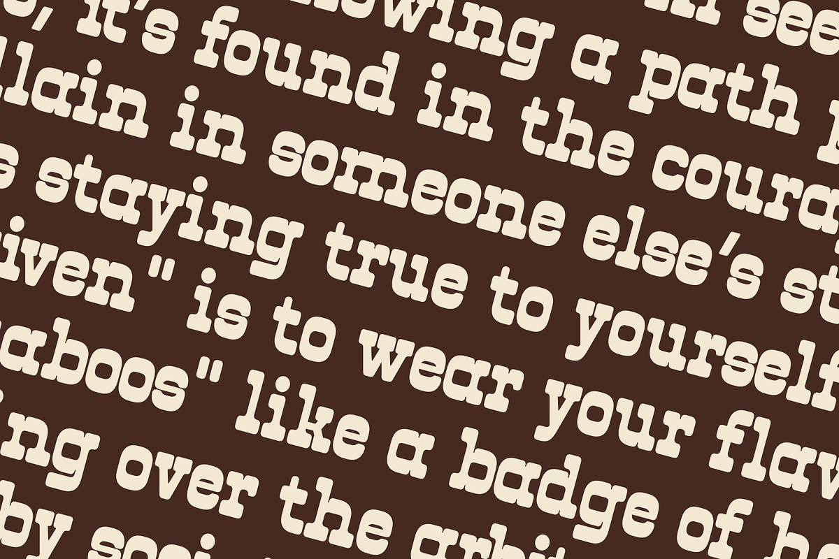 Buffaroa - Slab Serif Typeface, a Serif Font by Indotype Foundry (Photo 3 of 10)