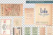 Vintage ephemera: Tickets, an Object Graphic by happychinchilla (Thumbnail 5 of 5)