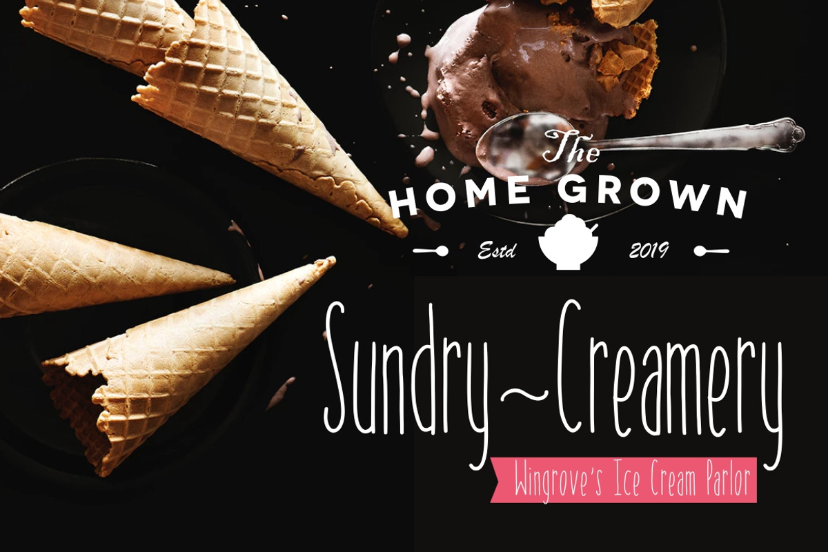 Hai Allison Fun Business Font preview 2
