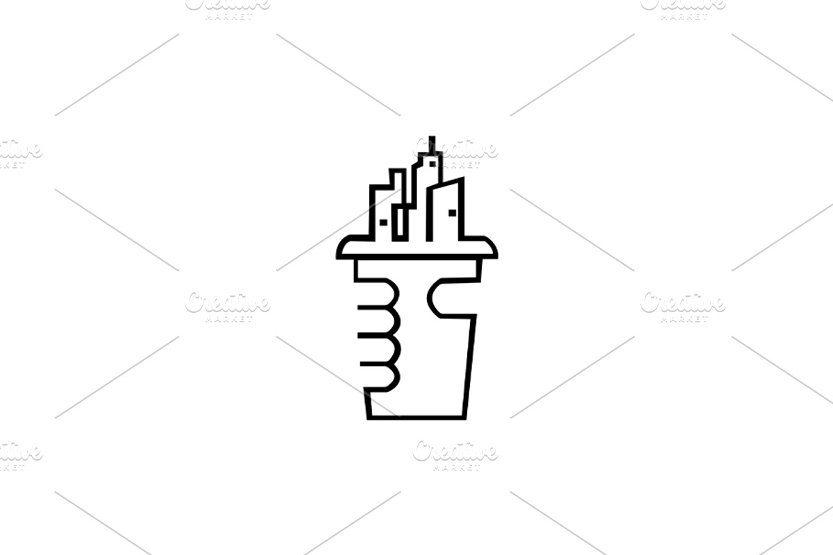 Coffee City Logo, a Branding & Logo Template by Northfrom (Photo 3 of 3)