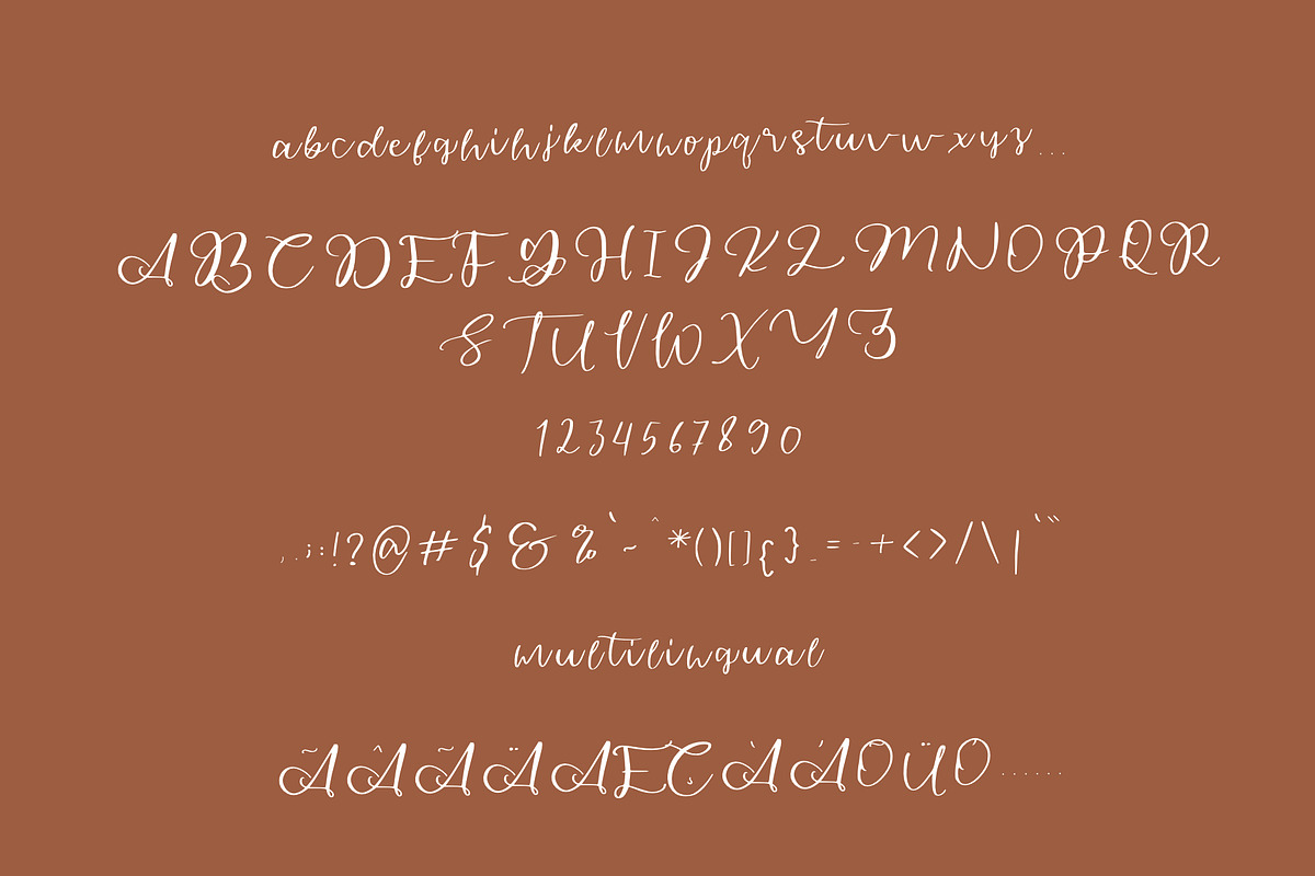 woman beauty calligraphy, a Script Font by Mariyana (Photo 10 of 10)