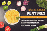 Mexican Food Scene & Mock-up Creator, a Cups & Container Mockup by relineo.mock-ups (Thumbnail 2 of 21)