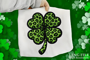St. Patrick’s Day Shamrock PNG, an Illustration by Canvas Craft
