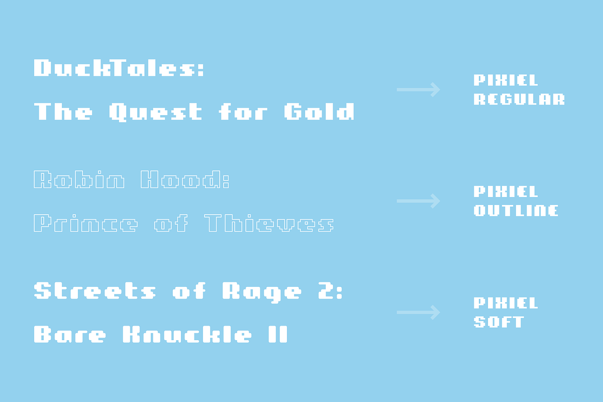 Pixiel - Modern Pixel Typeface, a Sans Serif Font by alpercakici (Photo 8 of 13)