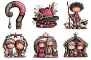 Christmas Nativity Clipart, an Illustration by Daily.Designs (Thumbnail 4 of 5)