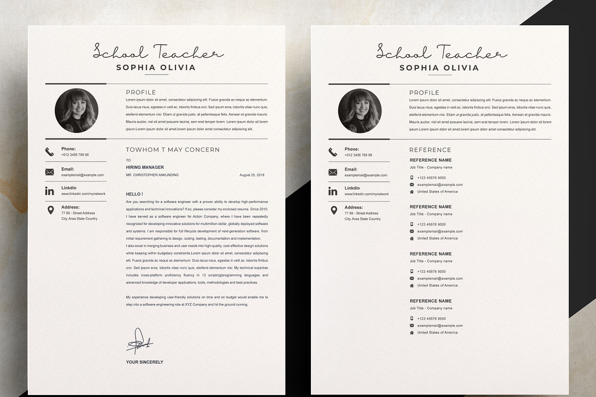 JOB WINNING RESUME - 50 TEMPLATES, a Resume Template by ResumeInventor (Photo 82 of 184)